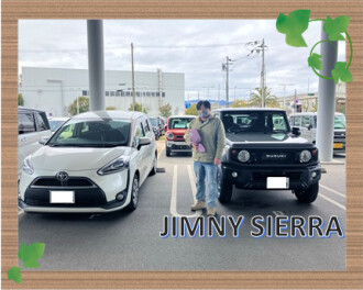 念願のジムニーシエラ納車